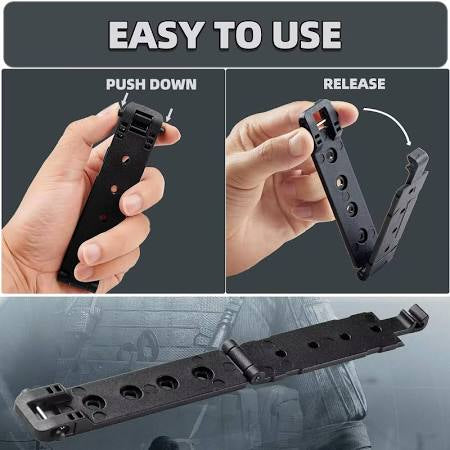 Molle attachment clips