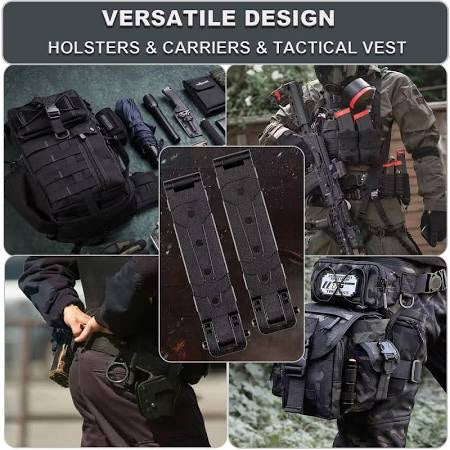 Molle attachment clips